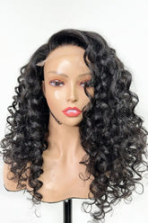 Lace Front Humana cacheada 50cm 13x4 HD -Rafa